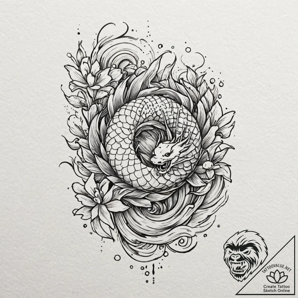 Part 1: designs for watercolor style (fluidit... - tattoo sketch (№1752151252_0, 10.07.2025 12:40) — tattoovalue.net