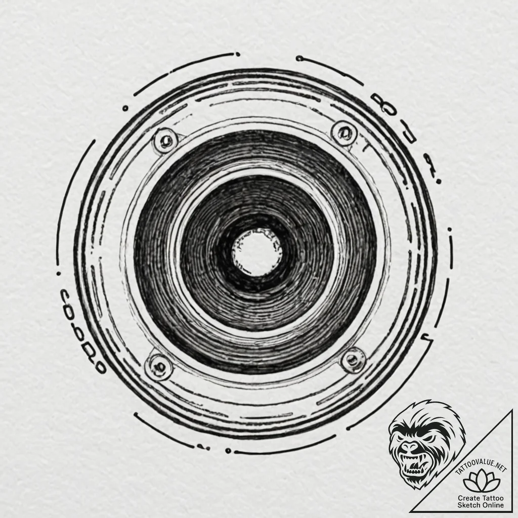 A single, powerful word "focus", designed to... - tattoo sketch (№1752157121_0, 10.07.2025 14:18) — tattoovalue.net