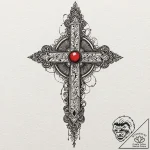 The phrase “vintage soul”, tattoo flash sheet… – tattoo sketch (№1752159035_0, 10.07.2025 14:50) — tattoovalue.net