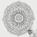 Phoenix, tattoo line art, studio lighting pre… – tattoo sketch (№1752164380_0, 10.07.2025 16:19) — tattoovalue.net