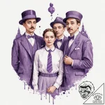 A neo-traditional portrait of the main charac… – tattoo sketch (№1752167257_0, 10.07.2025 17:07) — tattoovalue.net
