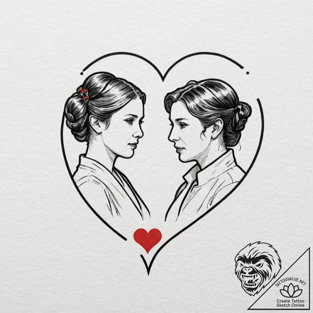 A graphic novel panel of the "i love you" / "... - tattoo sketch (№1752167855_0, 10.07.2025 17:17) — tattoovalue.net