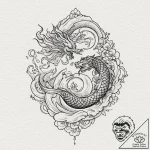 A watercolor sketch of the old woman ghost fr… – tattoo sketch (№1752172225_0, 10.07.2025 18:30) — tattoovalue.net