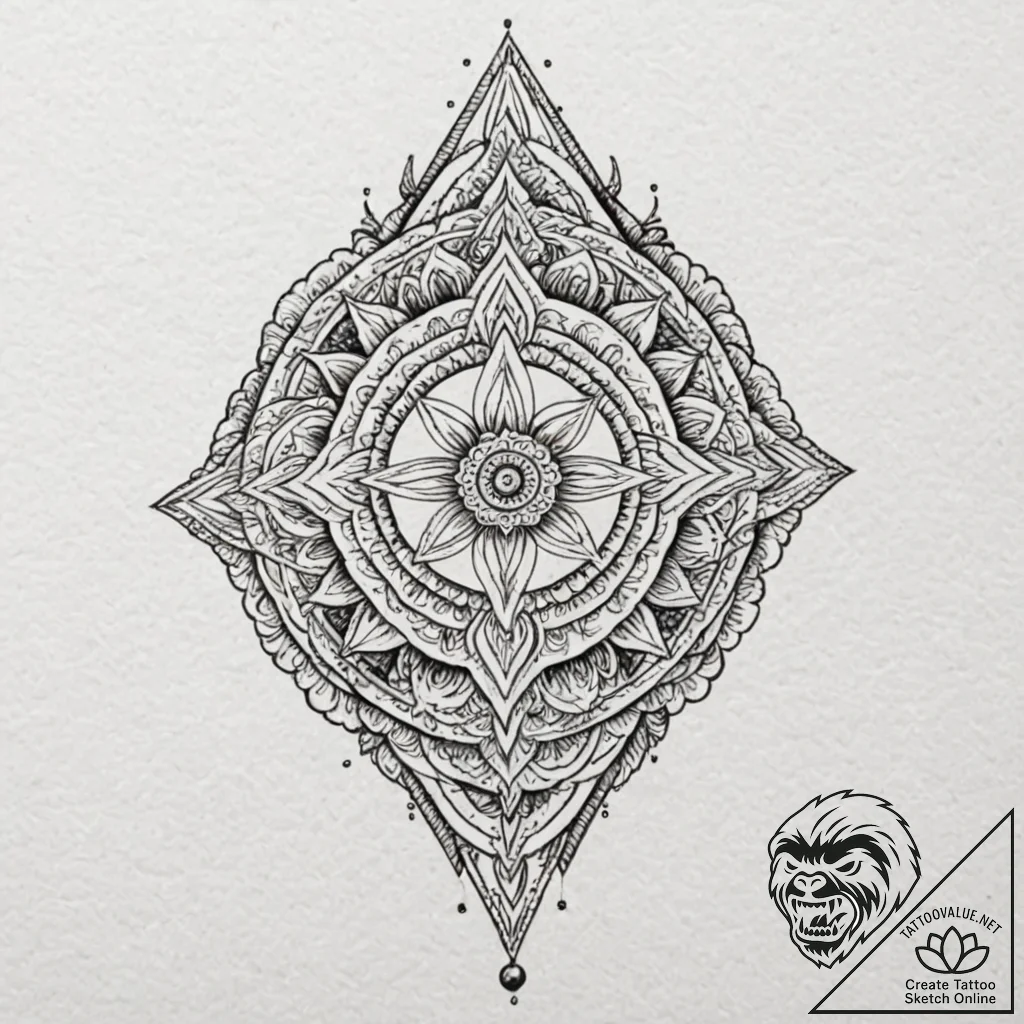 A sword piercing a cloud, tattoo sketch desig... - tattoo sketch (№1752174928_0, 10.07.2025 19:15) — tattoovalue.net