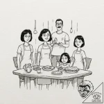 A watercolor tattoo of the main characters fr… – tattoo sketch (№1752176867_0, 10.07.2025 19:47) — tattoovalue.net