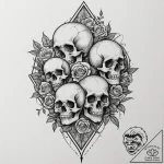 Mother of god, concept art for tattoo, profes… – tattoo sketch (№1752179463_0, 10.07.2025 20:31) — tattoovalue.net