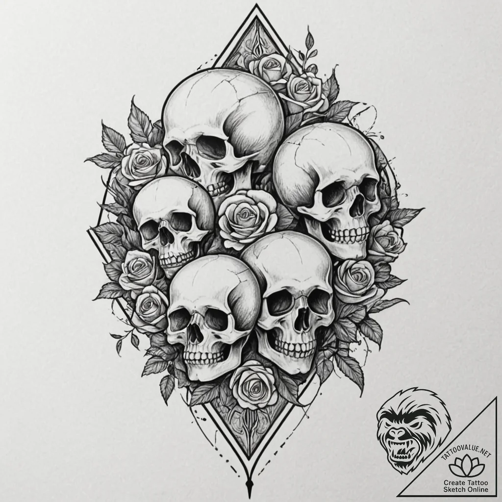 Mother of god, concept art for tattoo, profes... - tattoo sketch (№1752179463_0, 10.07.2025 20:31) — tattoovalue.net