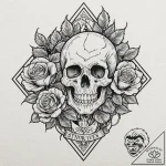 Svarog’s square, tattoo sketch design, fine l… – tattoo sketch (№1752179630_0, 10.07.2025 20:33) — tattoovalue.net