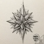 Origami, tattoo sketch design, professional a… – tattoo sketch (№1752181651_0, 10.07.2025 21:07) — tattoovalue.net
