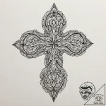 Beowulf, tattoo flash sheet design, vibrant c… – tattoo sketch (№1752182235_0, 10.07.2025 21:17) — tattoovalue.net