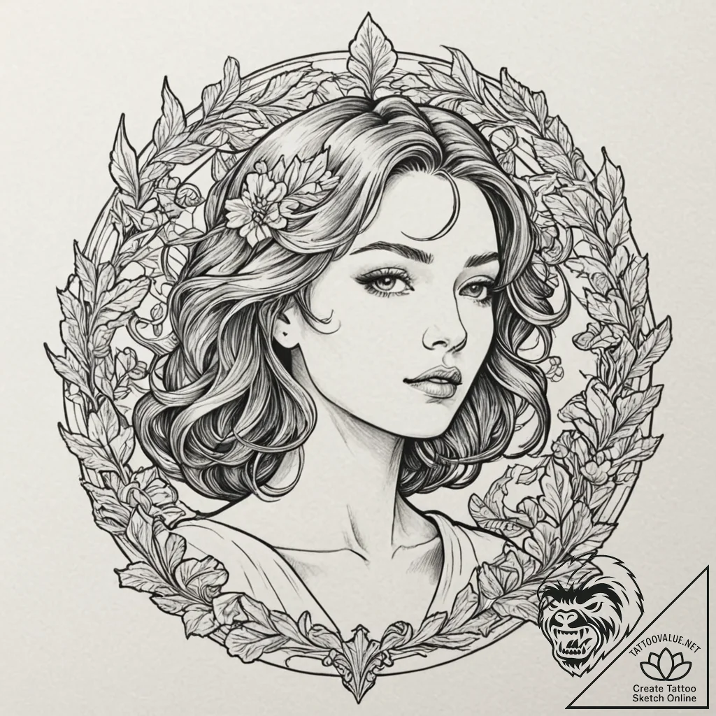 A black and white graphic novel panel from a... - tattoo sketch (№1752182680_0, 10.07.2025 21:24) — tattoovalue.net