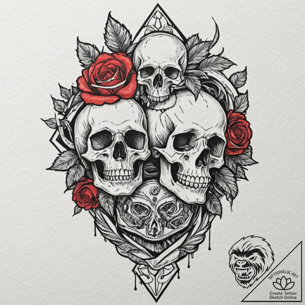 Cartridge, tattoo drawing outline, on texture... - tattoo sketch (№1752183509_0, 10.07.2025 21:38) — tattoovalue.net