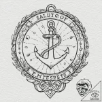 Cancer (animal/sign), tattoo flash sheet desi… – tattoo sketch (№1752185018_0, 10.07.2025 22:03) — tattoovalue.net