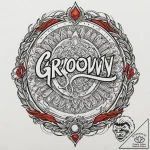 A chicano lettering tattoo of “groovy”,, ink… – tattoo sketch (№1752188132_0, 10.07.2025 22:55) — tattoovalue.net