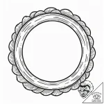 A brushstroke circle (enso), tattoo line art,… – tattoo sketch (№1752188978_0, 10.07.2025 23:09) — tattoovalue.net
