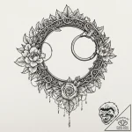 Handcuffs, tattoo flash sheet design, on whit… – tattoo sketch (№1752192336_0, 11.07.2025 00:05) — tattoovalue.net