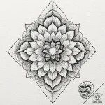 Web, artistic tattoo sketch, dotwork tattoo s… – tattoo sketch (№1752192755_0, 11.07.2025 00:12) — tattoovalue.net