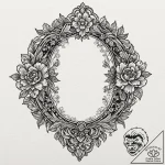 A keyhole shape, concept art for tattoo, mute… – tattoo sketch (№1752198950_0, 11.07.2025 01:55) — tattoovalue.net
