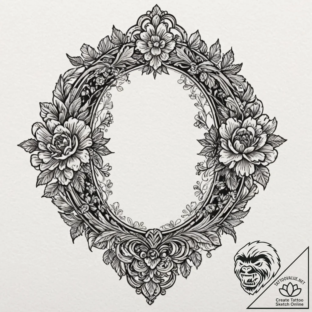A keyhole shape, concept art for tattoo, mute... - tattoo sketch (№1752198950_0, 11.07.2025 01:55) — tattoovalue.net