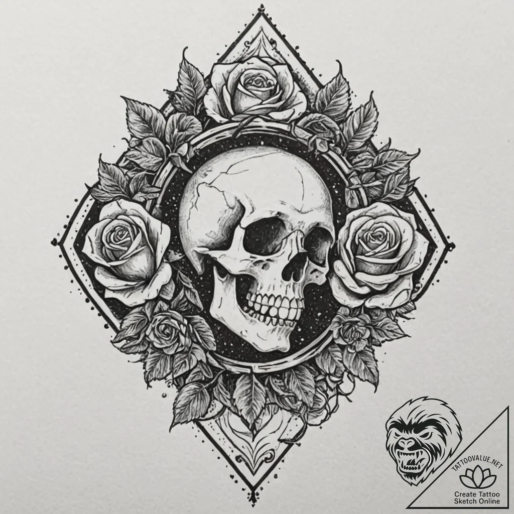 Portal to another dimension, tattoo drawing o... - tattoo sketch (№1752200893_0, 11.07.2025 02:28) — tattoovalue.net
