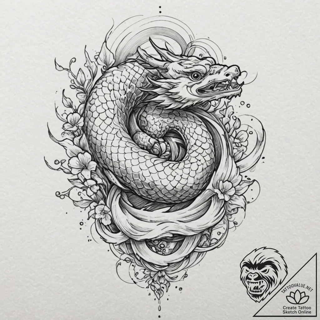 Falcon, concept art for tattoo, moderately de... - tattoo sketch (№1752205506_0, 11.07.2025 03:45) — tattoovalue.net