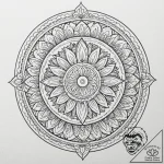 Burning vines forming circle, artistic tattoo… – tattoo sketch (№1752245043_0, 11.07.2025 14:44) — tattoovalue.net