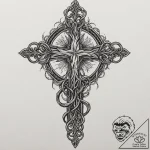 Oracleр р†р вђљрівђћсћs staff entwined with r… – tattoo sketch (№1752249320_0, 11.07.2025 15:55) — tattoovalue.net