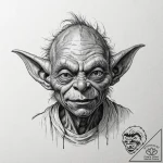 Goblin, tattoo sketch design, masterpiece, be… – tattoo sketch (№1752251421_0, 11.07.2025 16:30) — tattoovalue.net