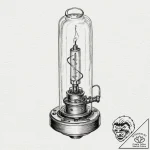 Nixie tube – tattoo sketch (№1752252431_0, 11.07.2025 16:47) — tattoovalue.net