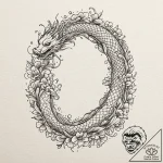 Hollow relic beneath celestial gate, tattoo s… – tattoo sketch (№1752255957_0, 11.07.2025 17:45) — tattoovalue.net