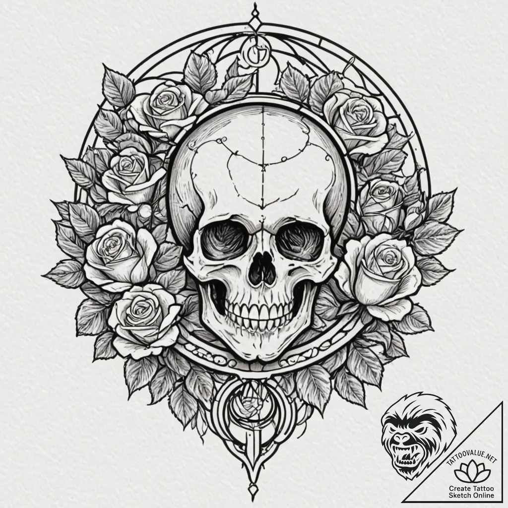 Globe, antique style, focused on a specific r... - tattoo sketch (№1752270370_0, 11.07.2025 21:46) — tattoovalue.net