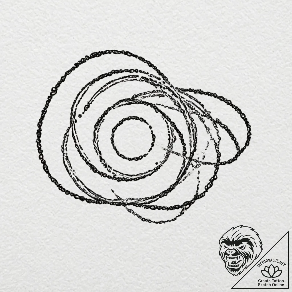 Burning scroll unraveling mid-air, concept ar... - tattoo sketch (№1752274082_0, 11.07.2025 22:48) — tattoovalue.net