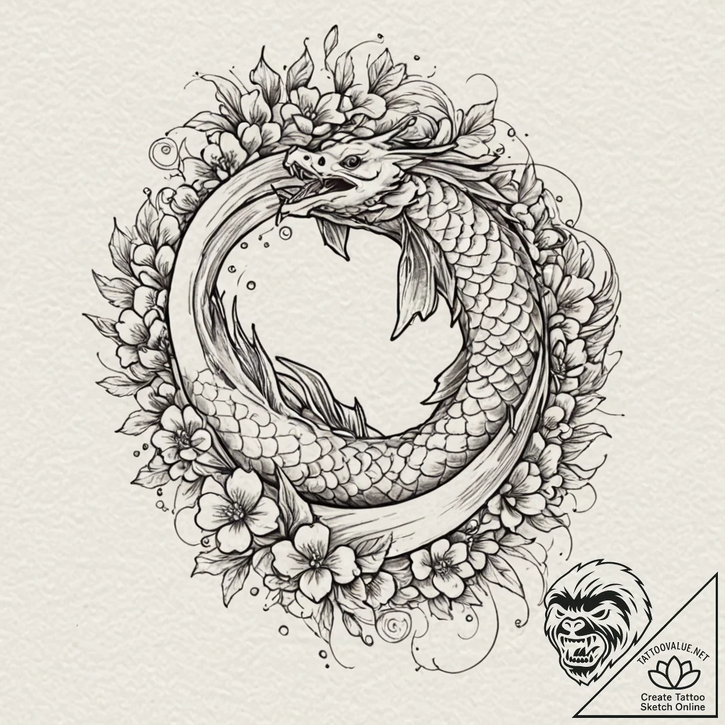Peacock feathers devouring starlight, tattoo... - tattoo sketch (№1752279052_0, 12.07.2025 00:10) — tattoovalue.net