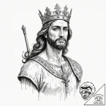 George the victorious – tattoo sketch (№1752281644_0, 12.07.2025 00:54) — tattoovalue.net