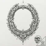 Horseshoe, tattoo flash sheet design, dotwork… – tattoo sketch (№1752289188_0, 12.07.2025 02:59) — tattoovalue.net