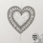 Band-aids, crossed, one with a heart, one wit… – tattoo sketch (№1752294042_0, 12.07.2025 04:20) — tattoovalue.net