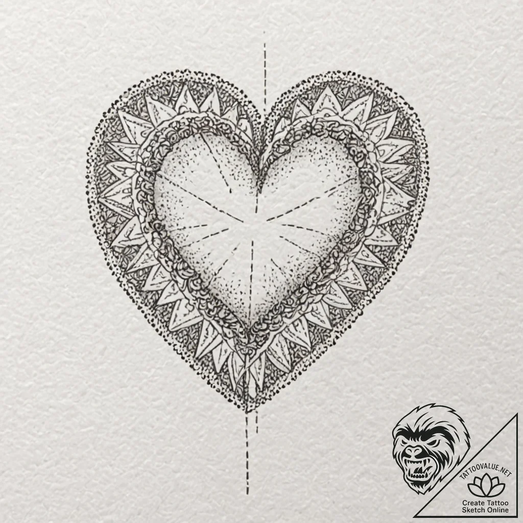 Band-aids, crossed, one with a heart, one wit... - tattoo sketch (№1752294042_0, 12.07.2025 04:20) — tattoovalue.net