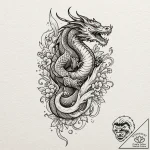 A medieval knight’s gauntlet, concept art for… – tattoo sketch (№1752296299_0, 12.07.2025 04:58) — tattoovalue.net