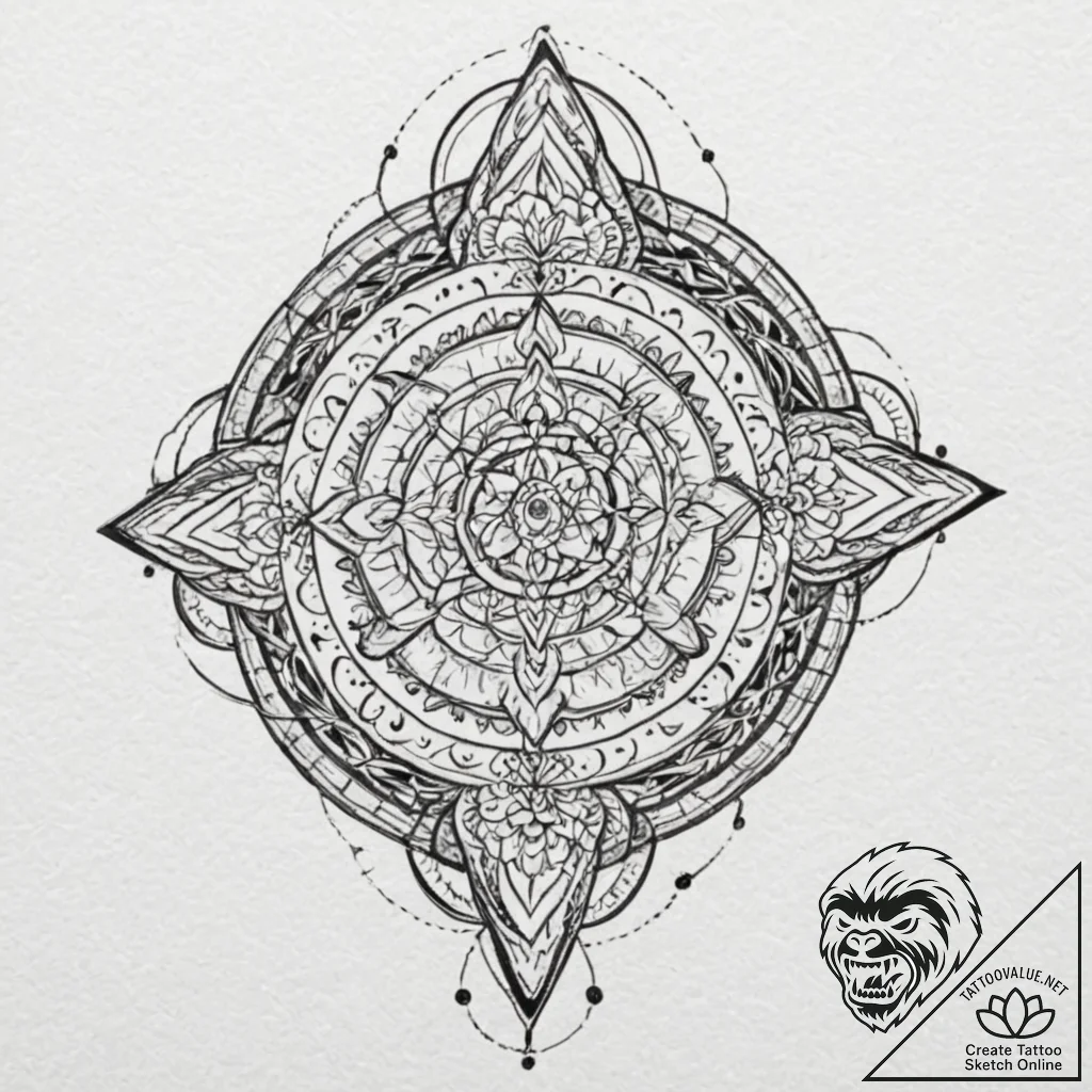 Nightfall serpent crowned in stars, tattoo sk... - tattoo sketch (№1752297720_0, 12.07.2025 05:22) — tattoovalue.net