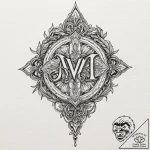 Victory (symbol), ink illustration for tattoo… – tattoo sketch (№1752300907_0, 12.07.2025 06:15) — tattoovalue.net