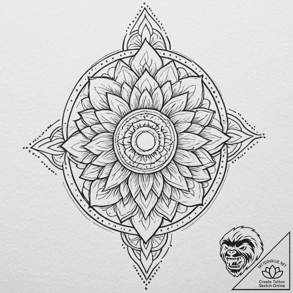 Twilight blade devouring light, tattoo line a... - tattoo sketch (№1752301497_0, 12.07.2025 06:24) — tattoovalue.net