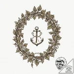 Engraved blade entwined in ivy, tattoo sketch… – tattoo sketch (№1752307784_0, 12.07.2025 08:09) — tattoovalue.net