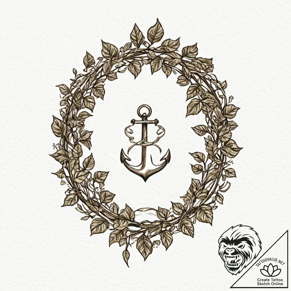 Engraved blade entwined in ivy, tattoo sketch... - tattoo sketch (№1752307784_0, 12.07.2025 08:09) — tattoovalue.net