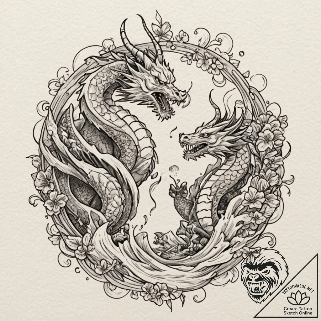 Chess king toppled on a fractured board, conc... - tattoo sketch (№1752308038_0, 12.07.2025 08:13) — tattoovalue.net