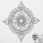 Message in a bottle, ink illustration for tat… – tattoo sketch (№1752309558_0, 12.07.2025 08:39) — tattoovalue.net