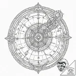 Astrolabe – tattoo sketch (№1752311325_0, 12.07.2025 09:08) — tattoovalue.net
