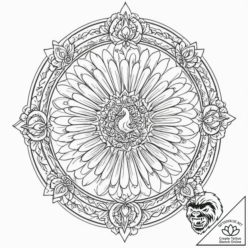 Phoenix relic glowing in darkness, tattoo dra... - tattoo sketch (№1752314670_0, 12.07.2025 10:04) — tattoovalue.net