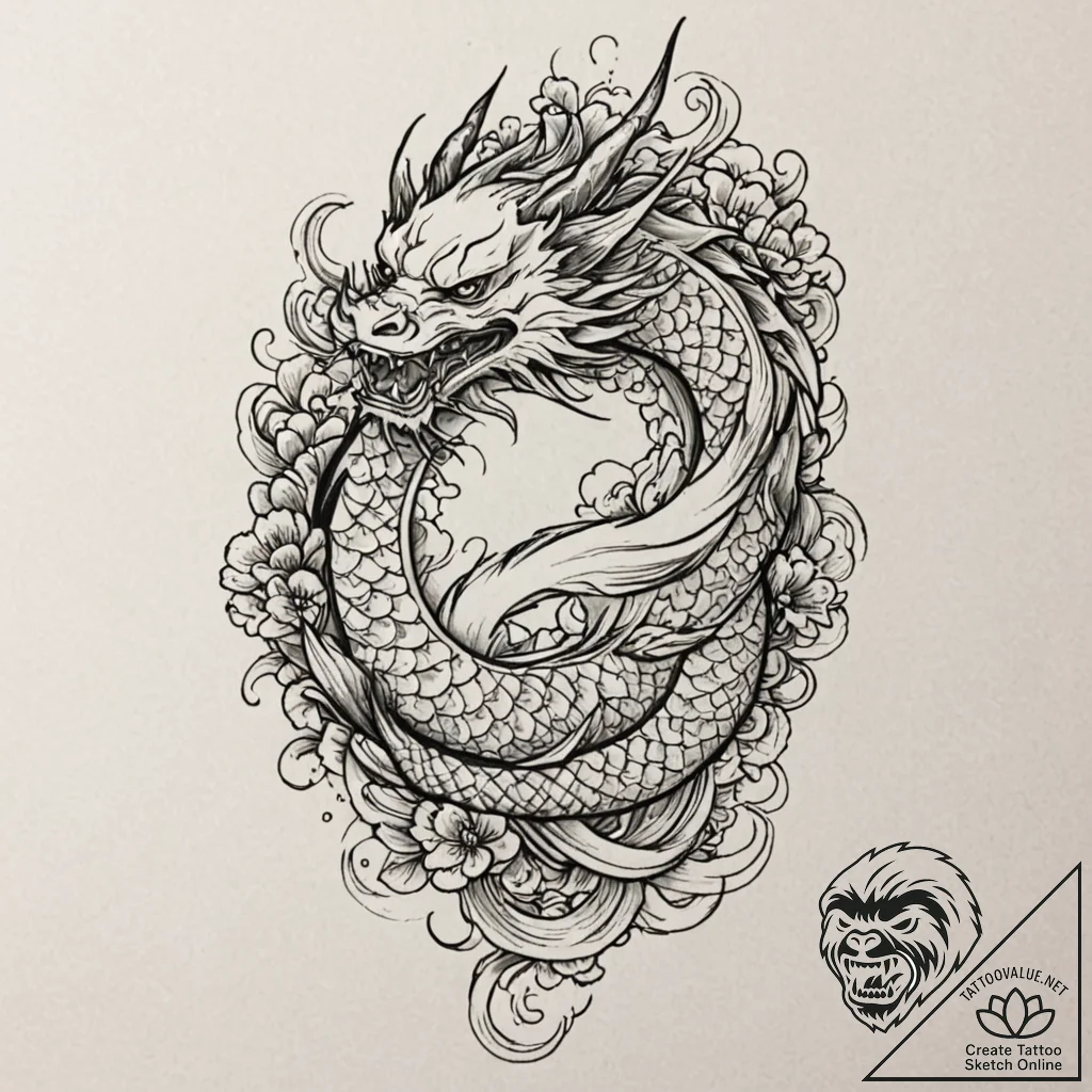 Jade dagger beneath crimson moon, tattoo draw... - tattoo sketch (№1752315844_0, 12.07.2025 10:24) — tattoovalue.net