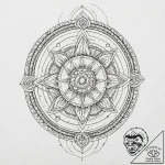 Unzipping skin to reveal a mechanical endoske… – tattoo sketch (№1752323535_0, 12.07.2025 12:32) — tattoovalue.net