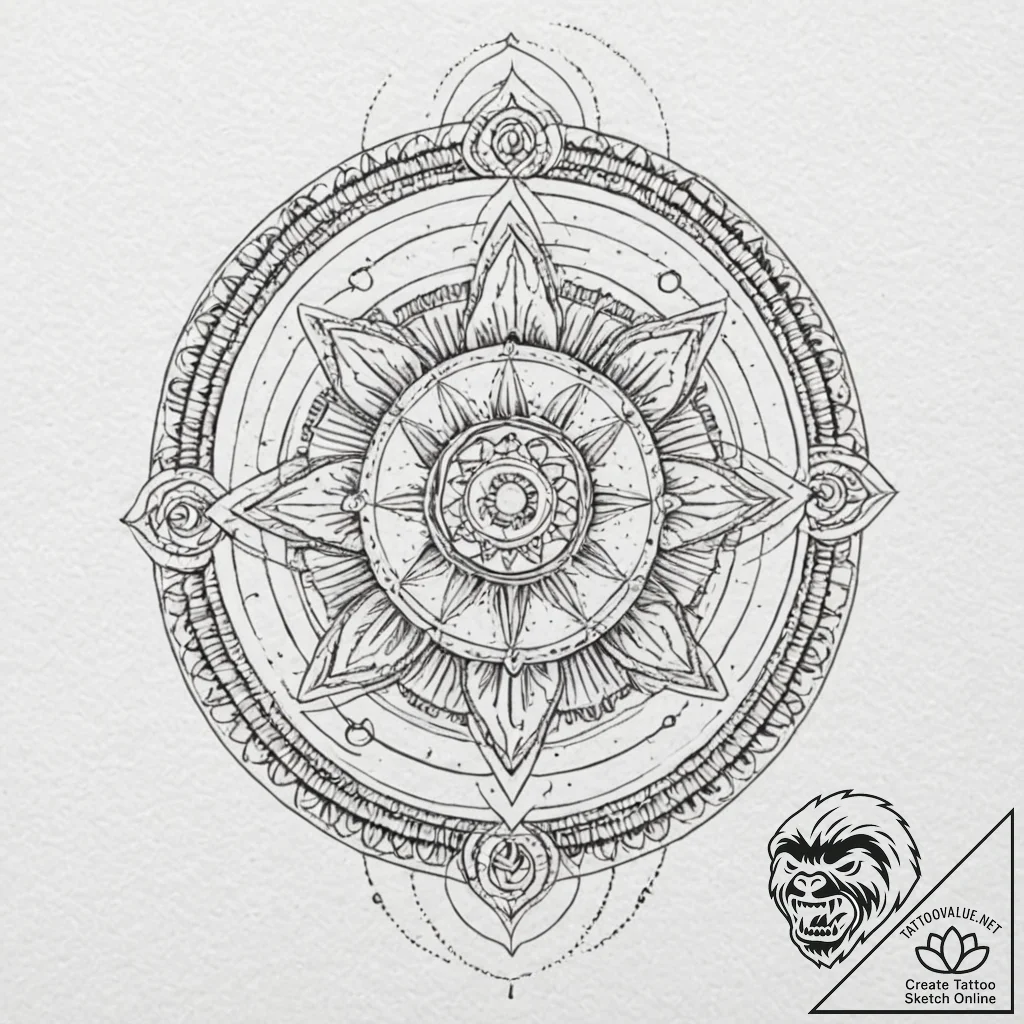 Unzipping skin to reveal a mechanical endoske... - tattoo sketch (№1752323535_0, 12.07.2025 12:32) — tattoovalue.net